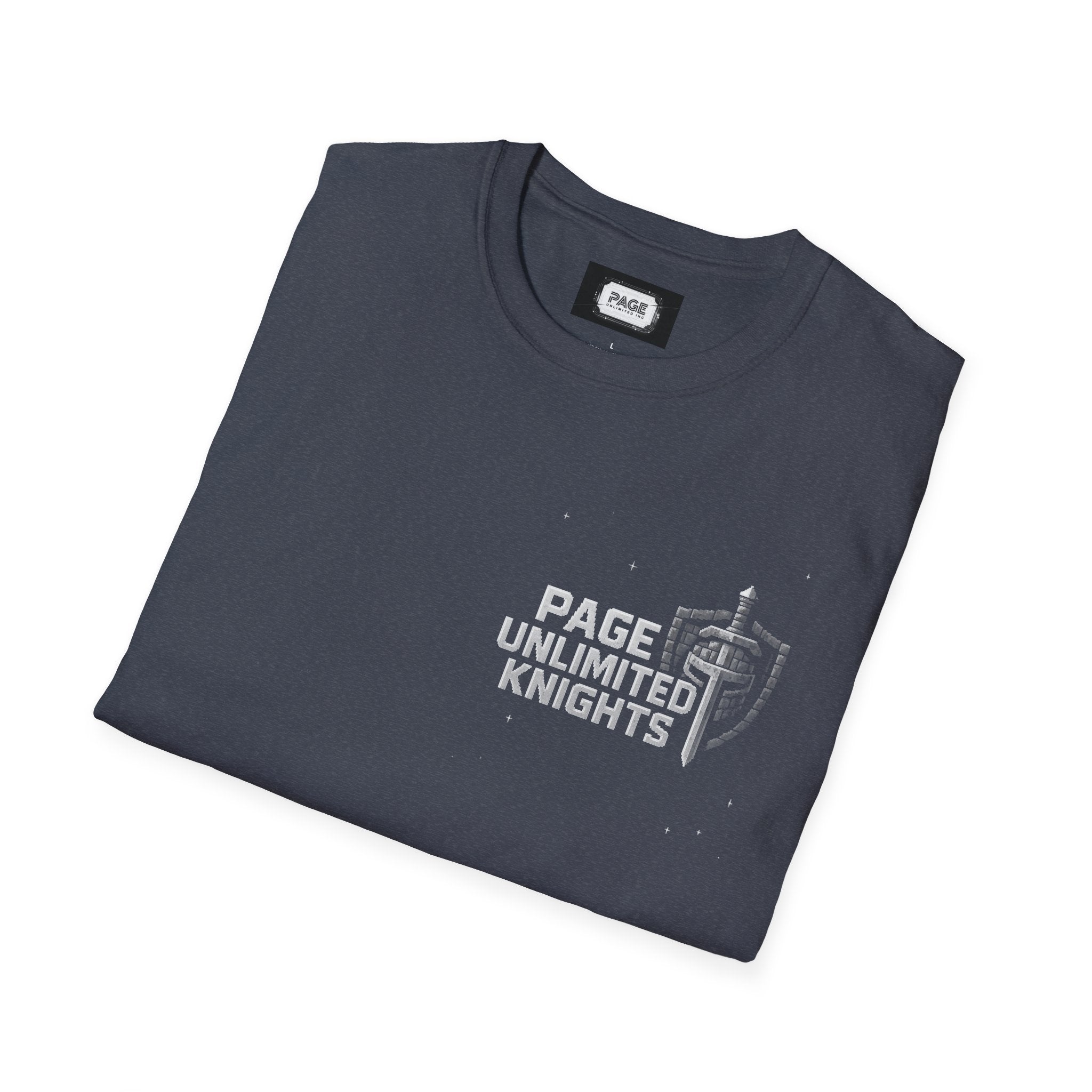 Page Unlimited Knights Medieval Graphic T-Shirt | Page Knights Illustration