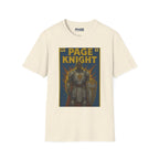 Page Knight Unisex Softstyle T-Shirt  Comic Book Art, Graphic Tee
