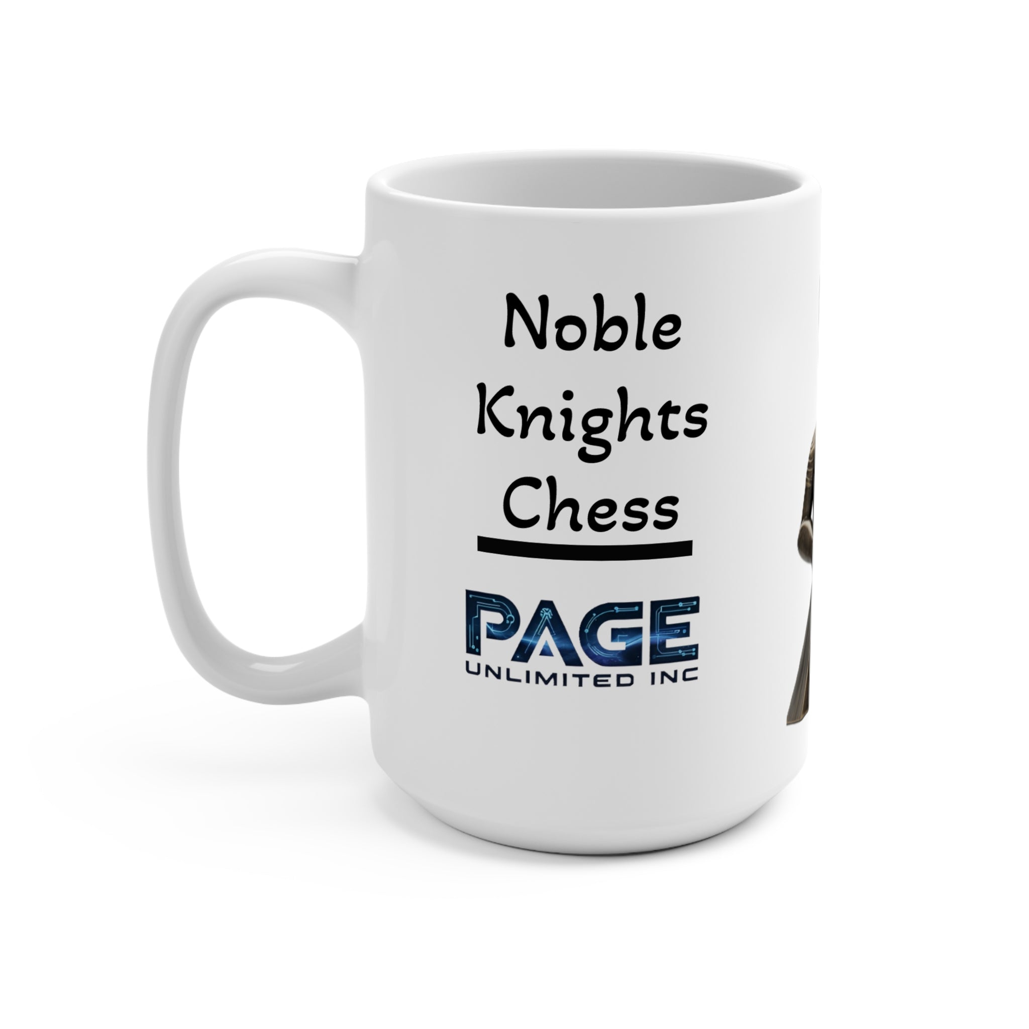 Noble Knights Chess Mug 15oz