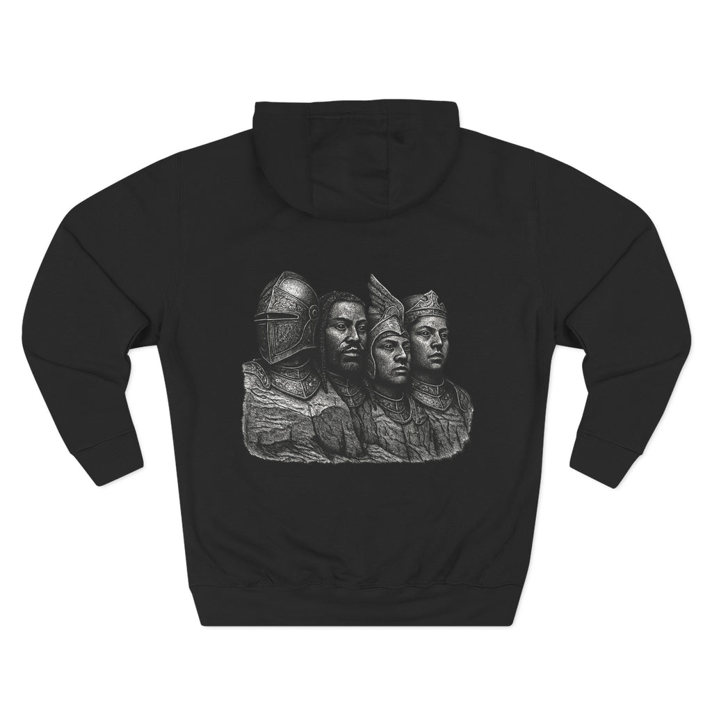Page Unlimited Knights Medieval Three-Panel Fleece Hoodie