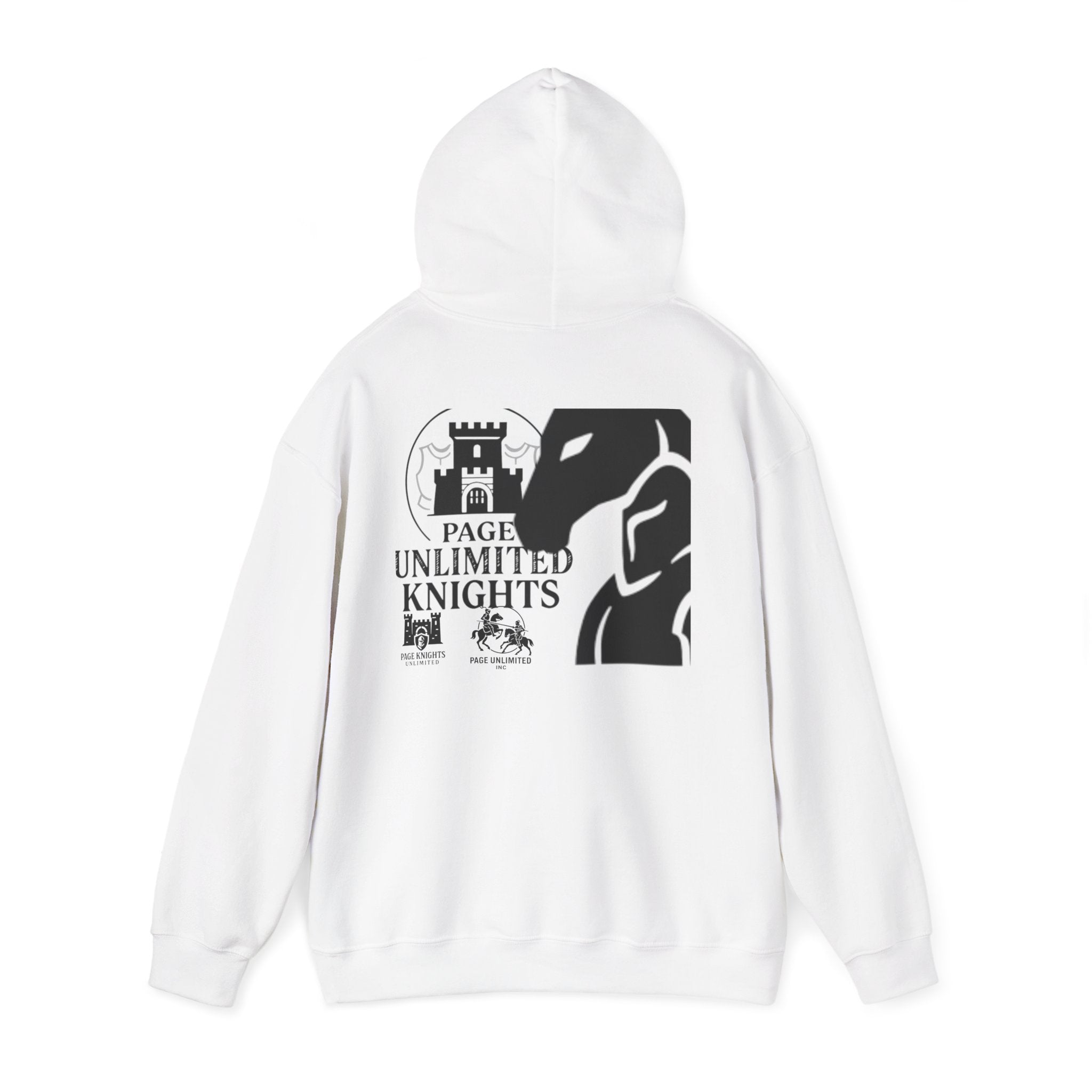 Chess Knight Hoodie — Page Unlimited Knights Graphic Hoodie