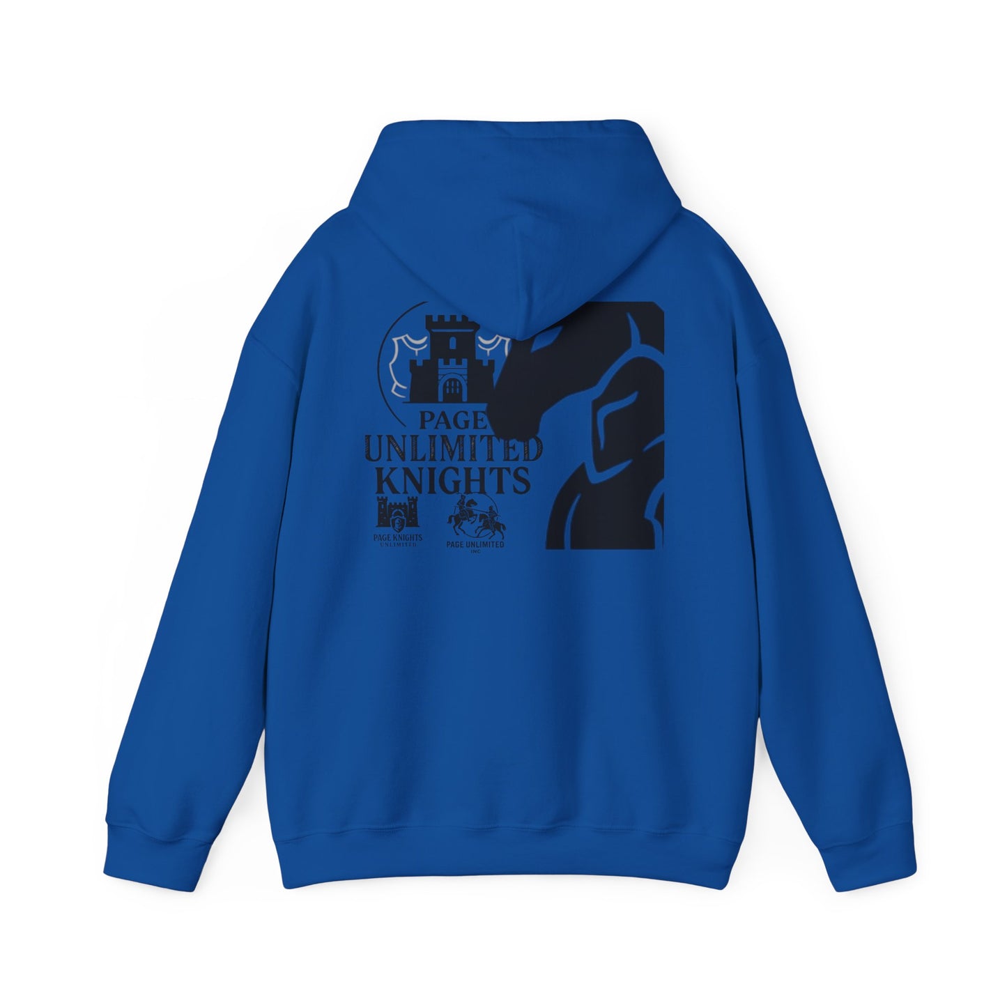 Chess Knight Hoodie — Page Unlimited Knights Graphic Hoodie
