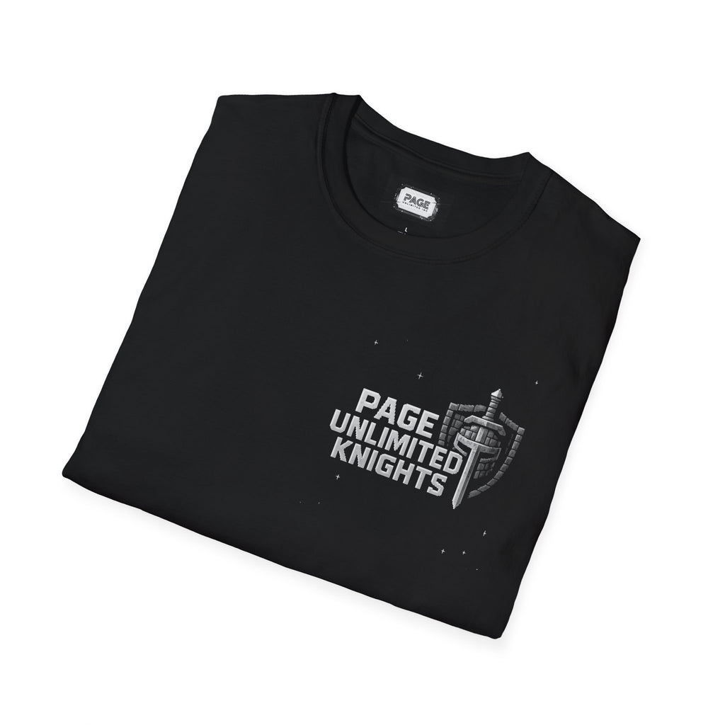 Page Unlimited Knights Medieval Graphic T-Shirt | Page Knights Illustration