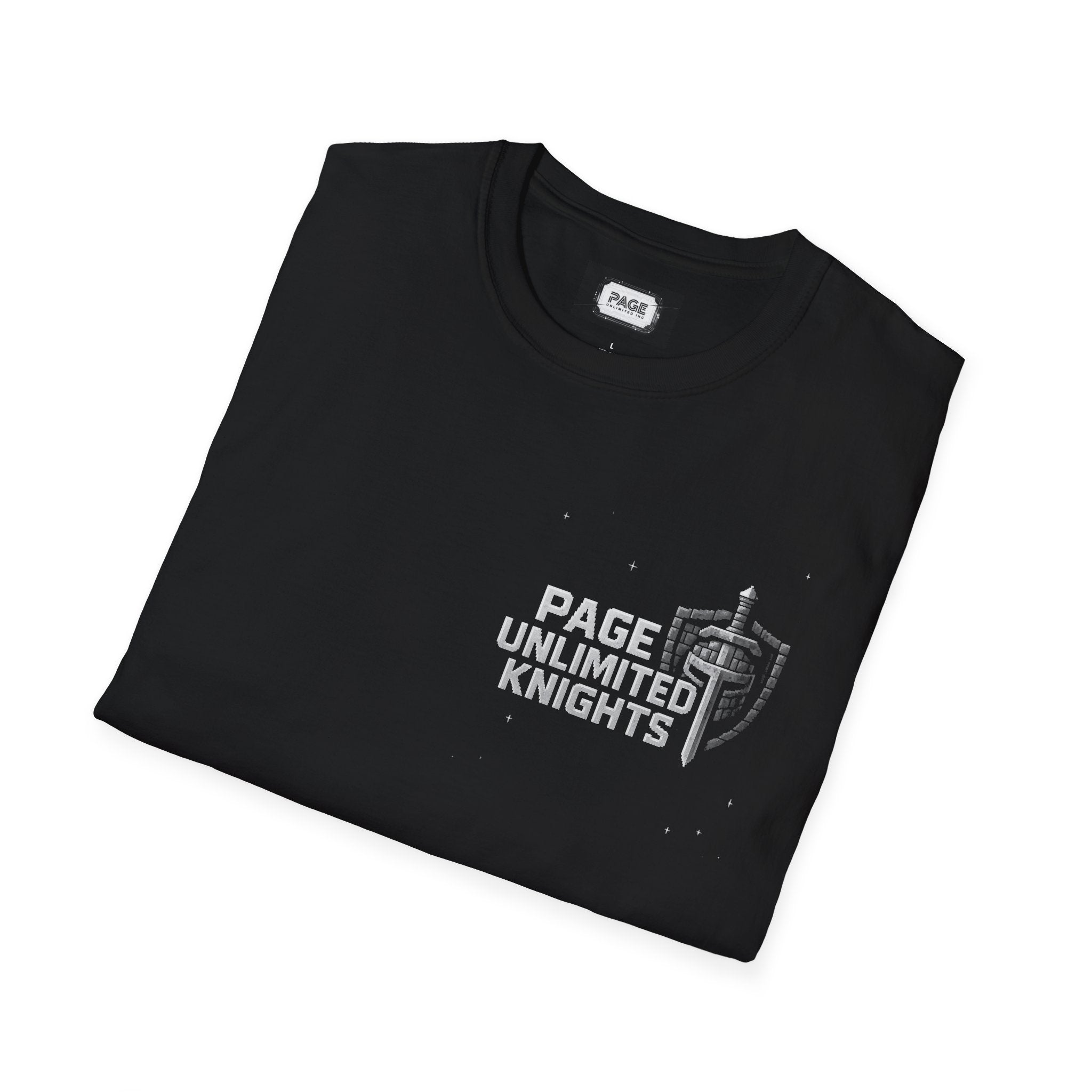 Page Unlimited Knights Medieval Graphic T-Shirt | Page Knights Illustration