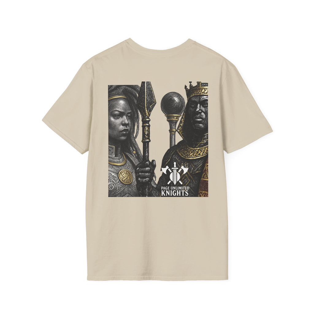 Unlimited Knights Graphic T-Shirt | Medieval Knight Illustration