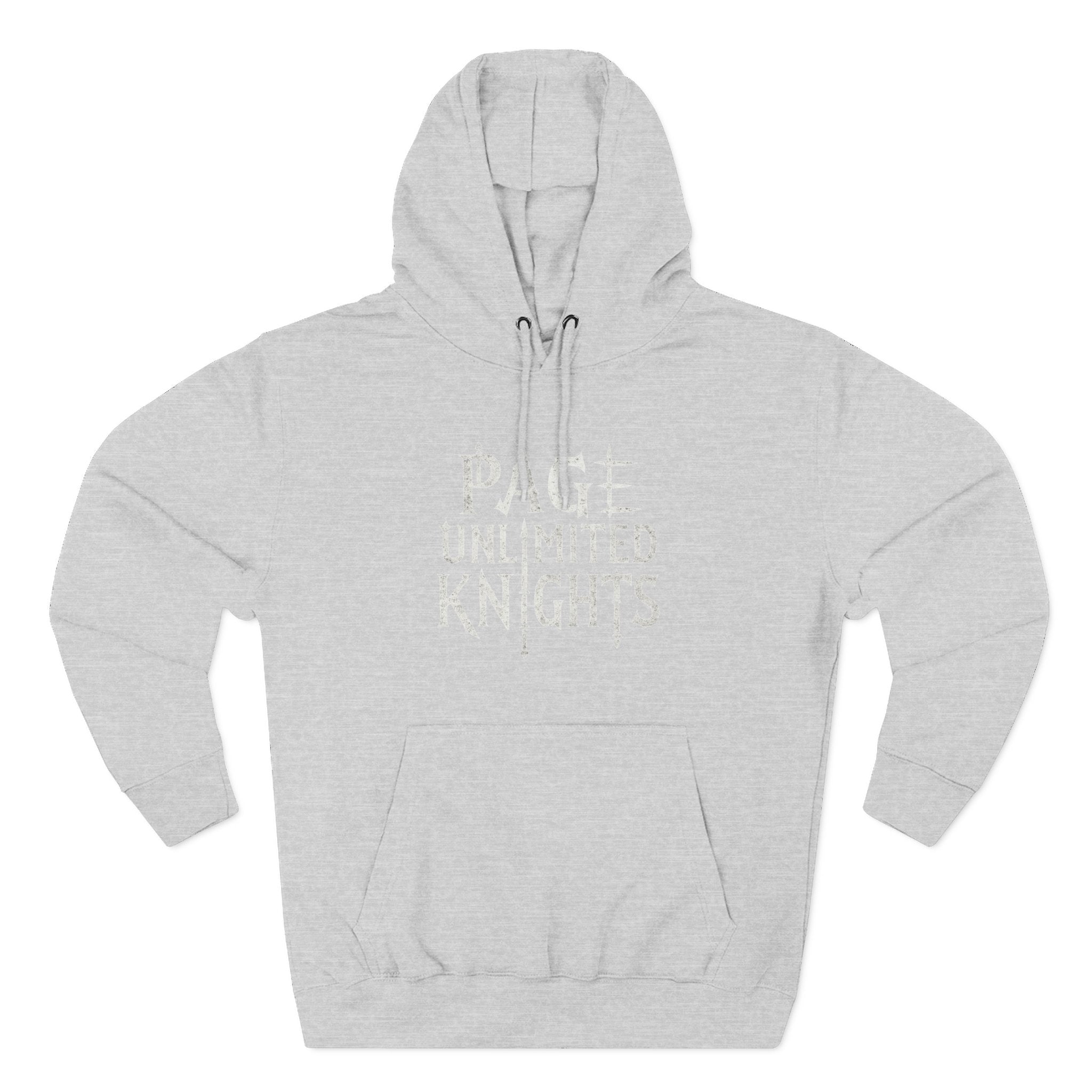 Page Unlimited Knights Medieval Three-Panel Fleece Hoodie
