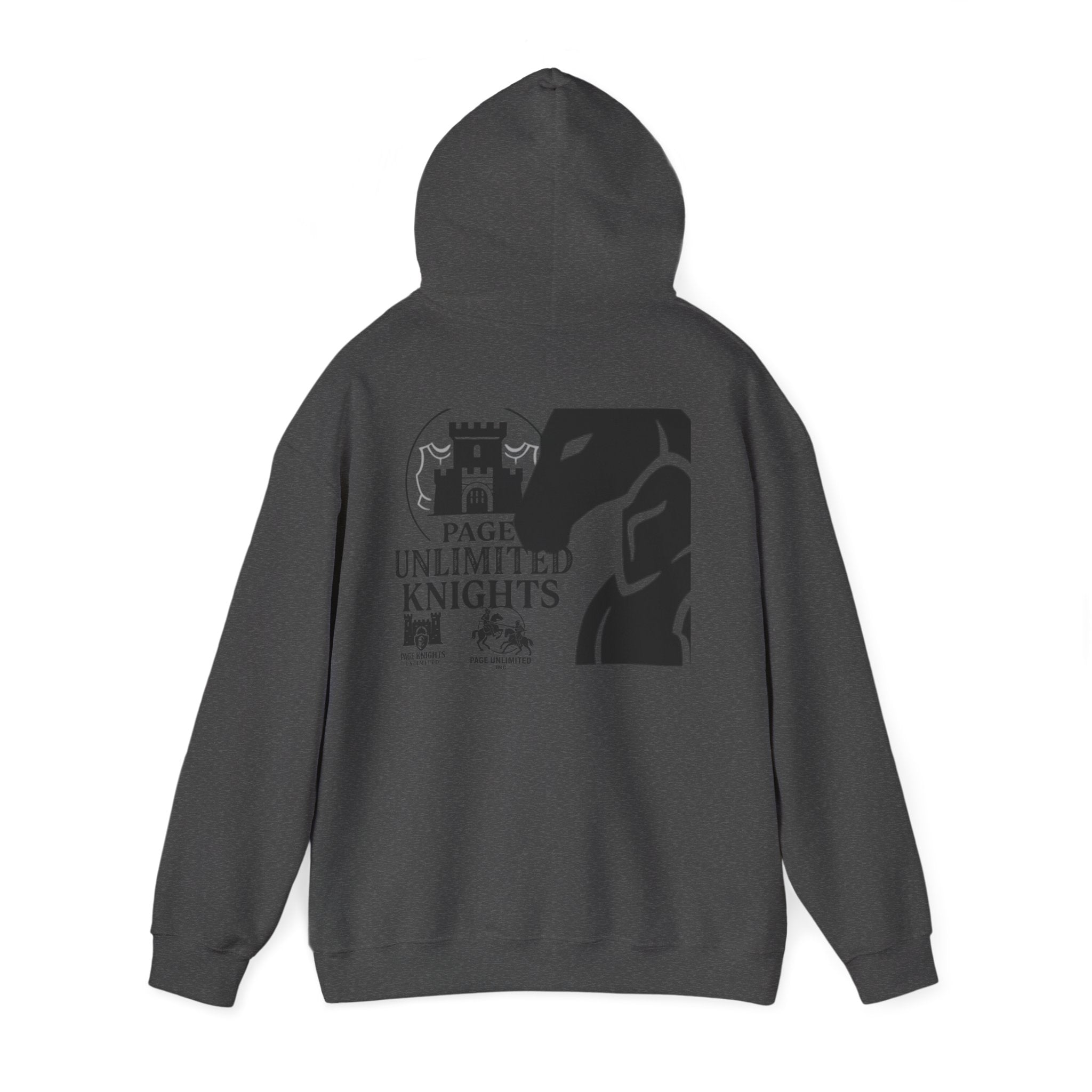 Chess Knight Hoodie — Page Unlimited Knights Graphic Hoodie