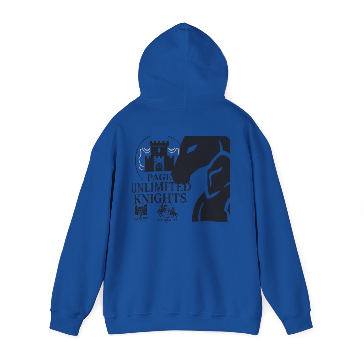 Chess Knight Hoodie — Page Unlimited Knights Graphic Hoodie