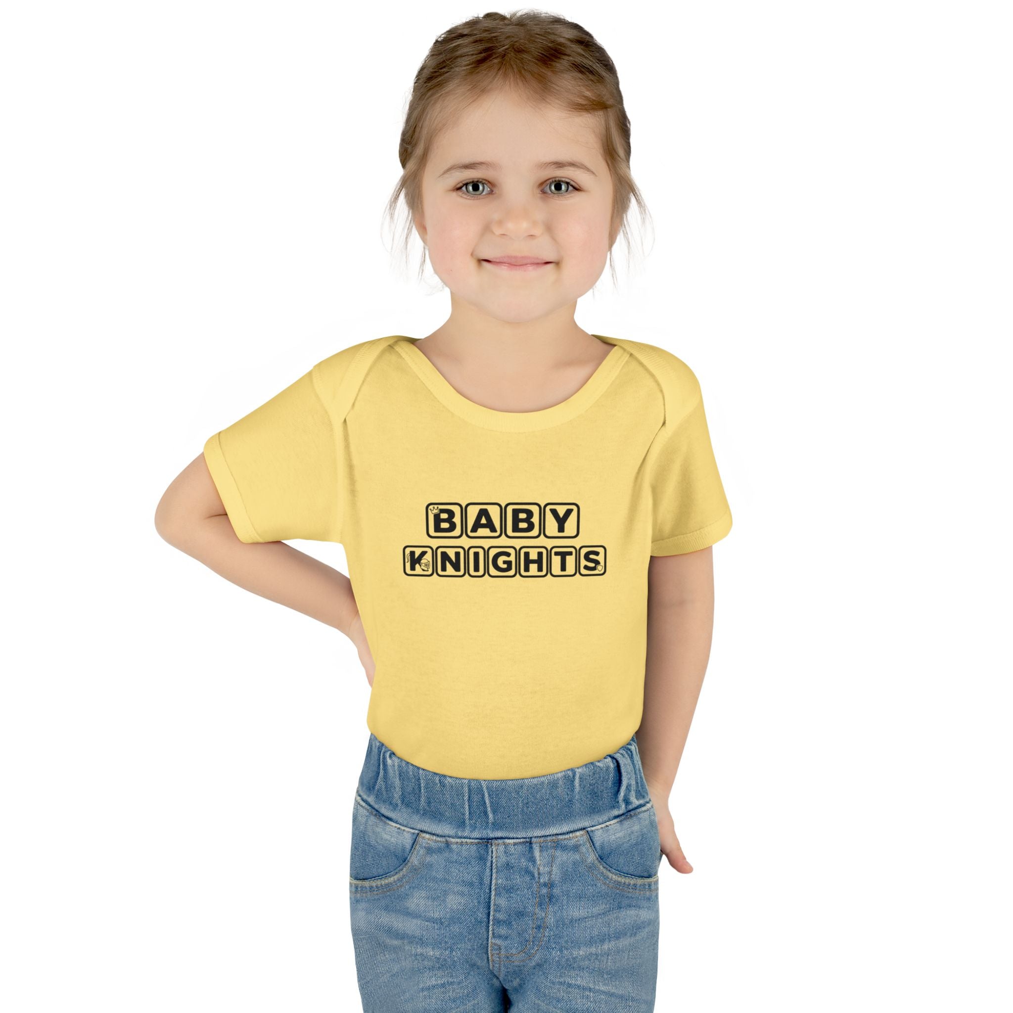 Unlimited Knights baby bodysuit