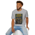 Page Knight Unisex Softstyle T-Shirt  Comic Book Art, Graphic Tee
