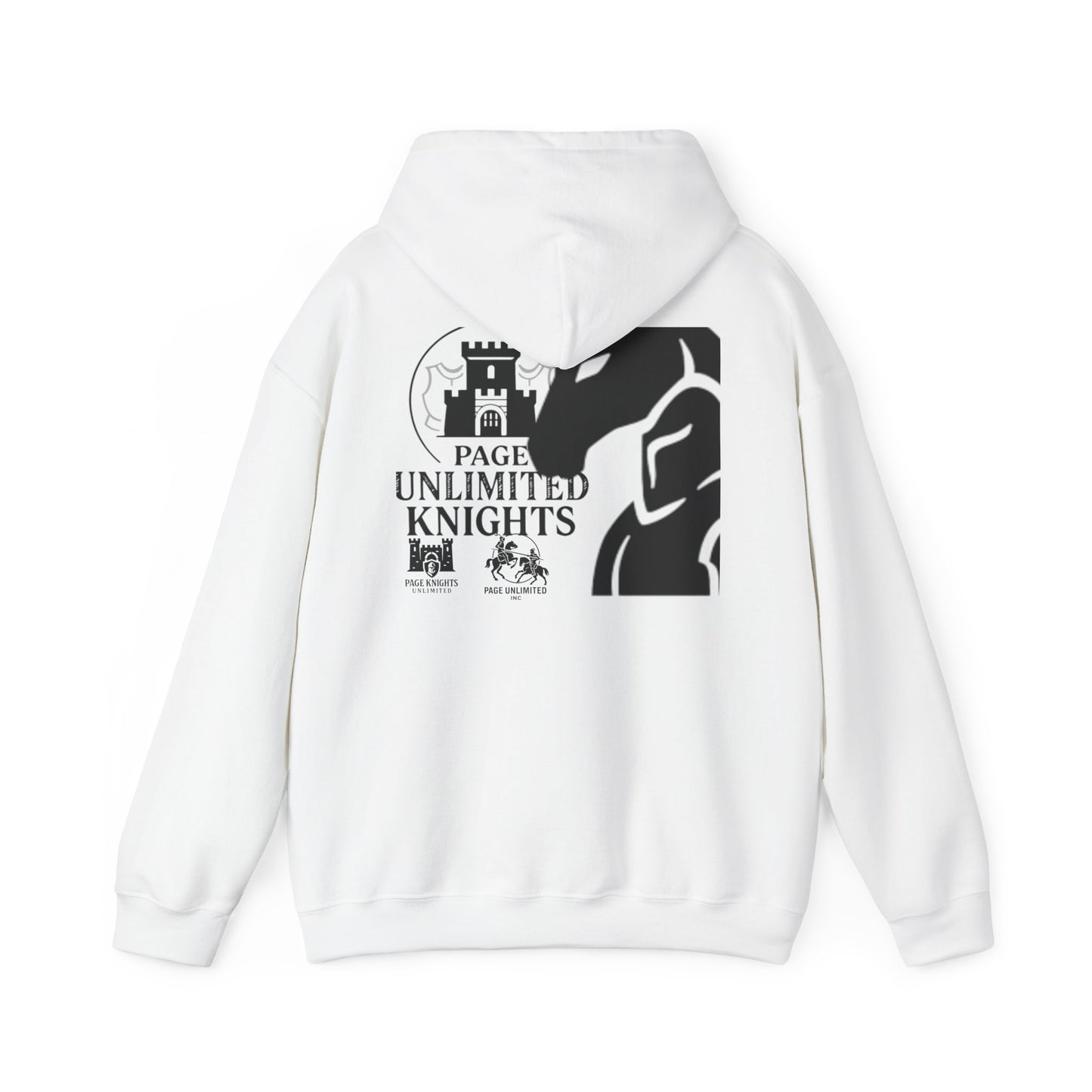 Chess Knight Hoodie — Page Unlimited Knights Graphic Hoodie