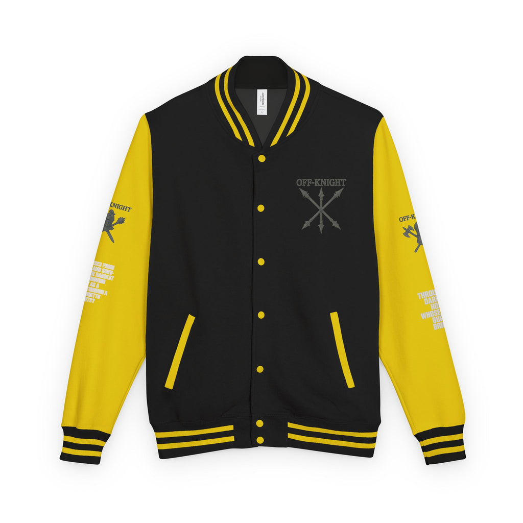 Off Knight Letterman Jacket | Page Unlimited Knights