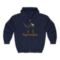 Slayerous Knight Hoodie — Page Unlimited Knights Graphic Zip-Up