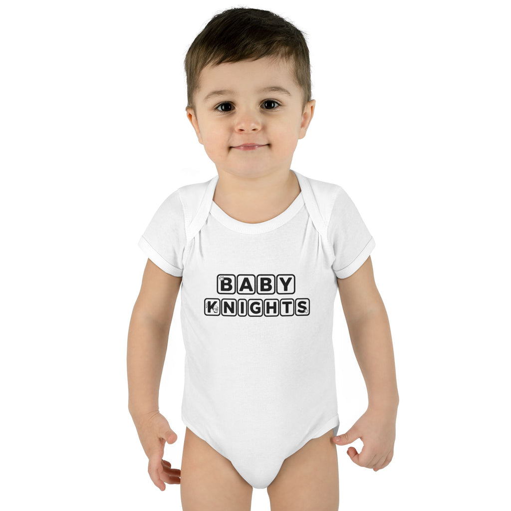 Unlimited Knights baby bodysuit