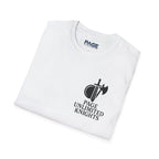 Page Unlimited Knights Castle Shield T-Shirt | Medieval Crest Logo