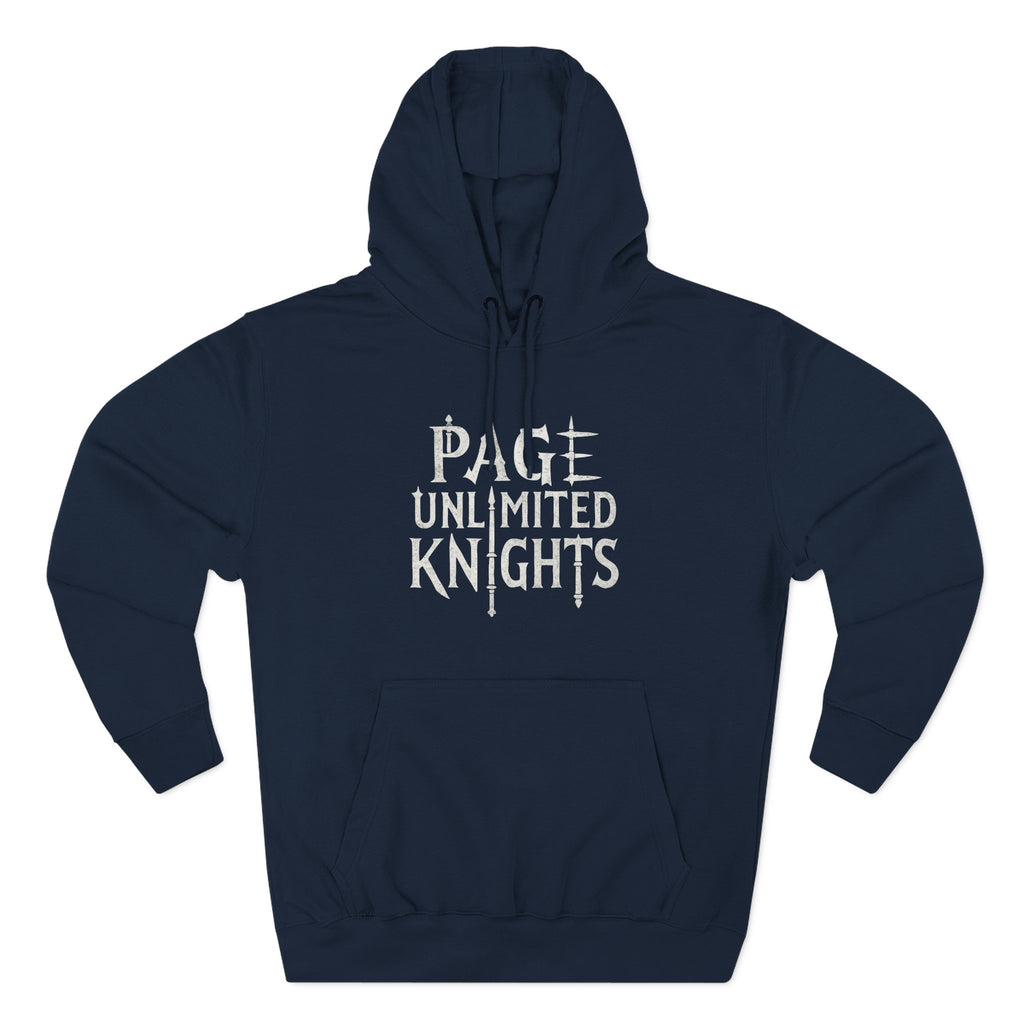 Page Unlimited Knights Medieval Three-Panel Fleece Hoodie