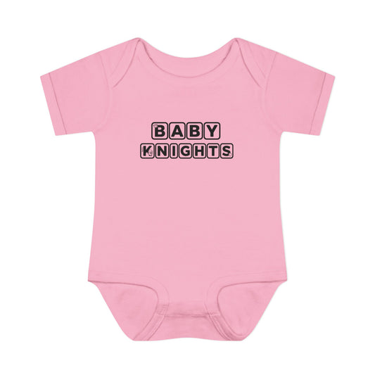Unlimited Knights baby bodysuit