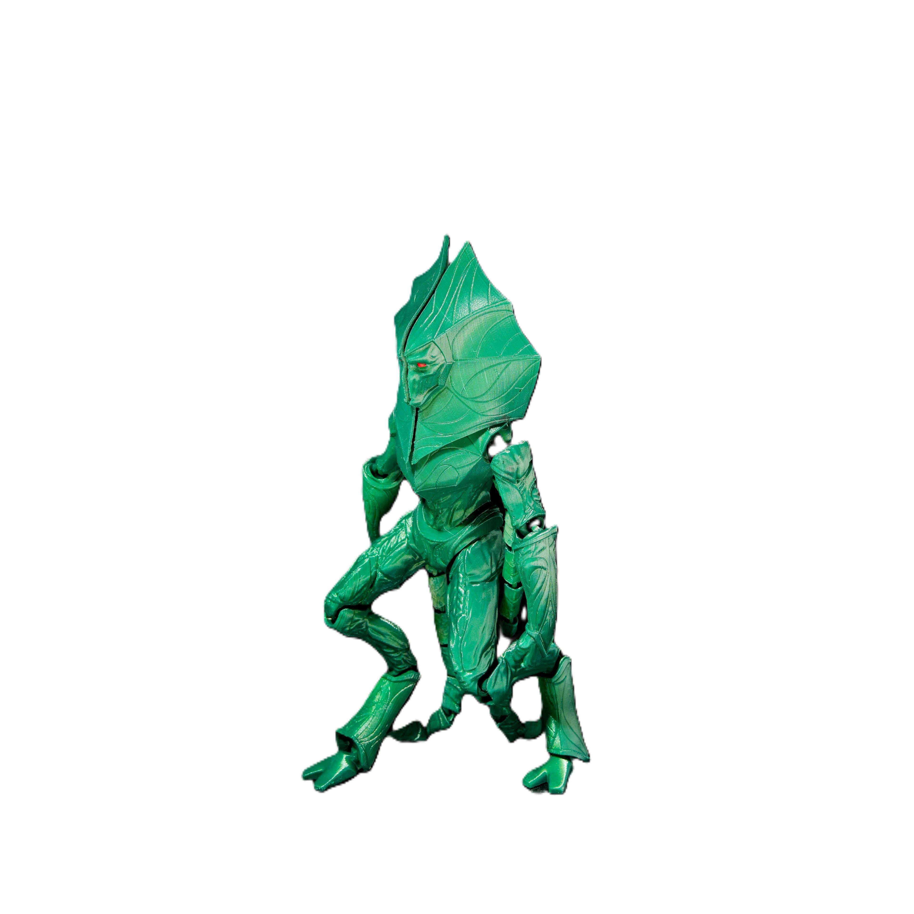 3D Printed Arquillian Articulated Alien Figure 8.6 in Sci-Fi Figure