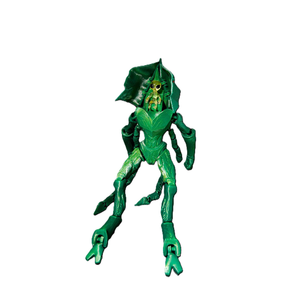 3D Printed Arquillian Articulated Alien Figure 8.6 in Sci-Fi Figure