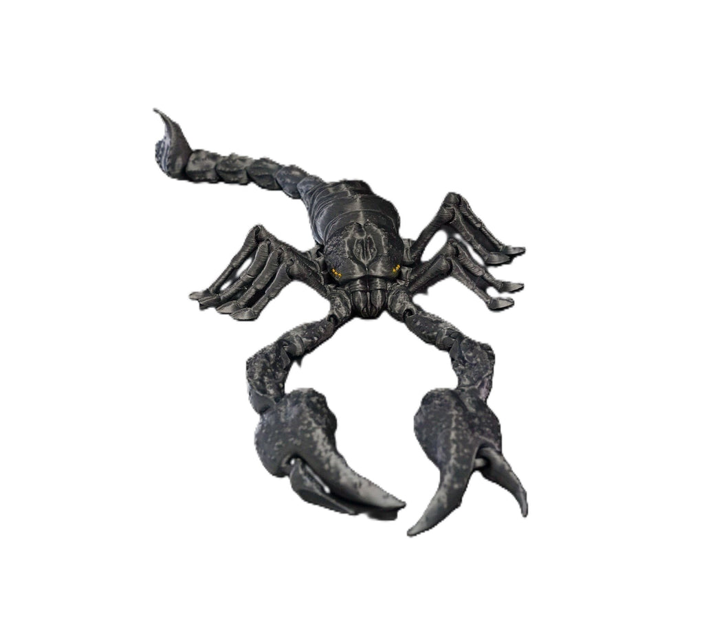 Articulated Emperor Scorpion 3D Printed Flexi Collectible Desk Toy Figure