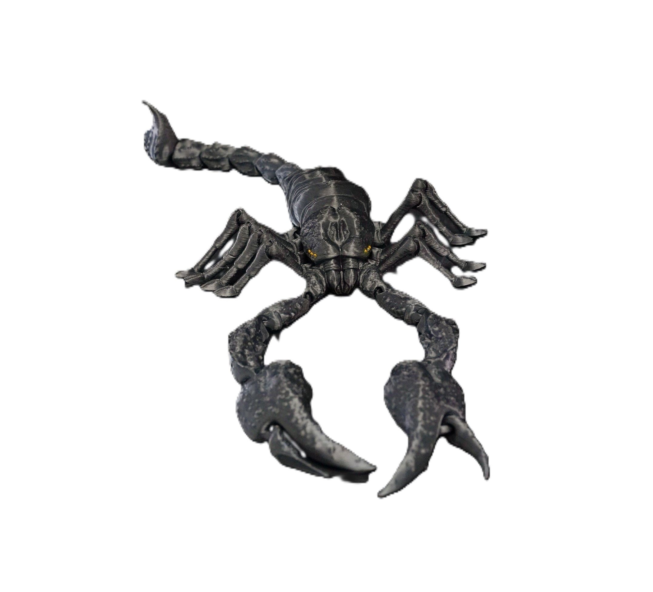 Articulated Emperor Scorpion 3D Printed Flexi Collectible Desk Toy Figure