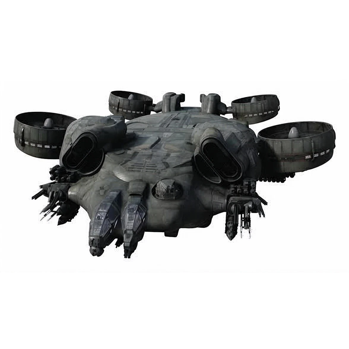 Avatar Pandora Dragon Gunship 3D Printed Model 177 mm Unpainted Kit