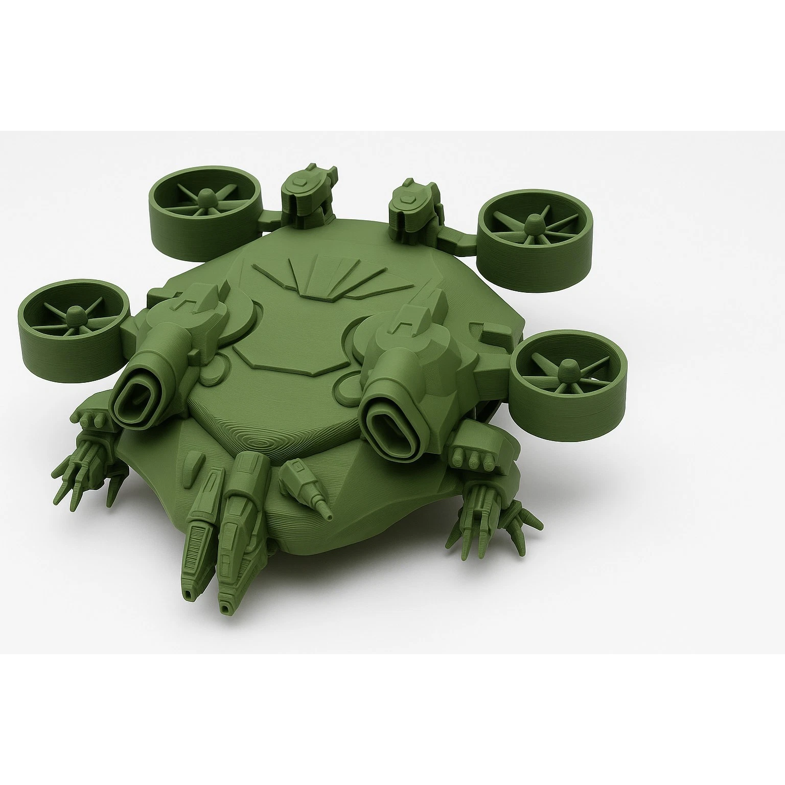 Avatar Pandora Dragon Gunship 3D Printed Model 177 mm Unpainted Kit