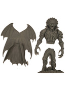 Sculpture imprimée en 3D d'un fan art steampunk de Dracula – Vampire gothique mécanique