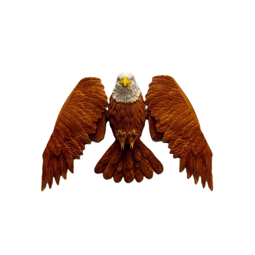 Porte-manteau mural aigle imprimé en 3D, ailes déployées, 52 cm (20,5 pouces), décoration pour la maison