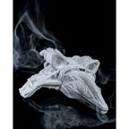 Fallen Spaceship Incense Holder 13.38" Sci-Fi 3D Printed Burner Decor
