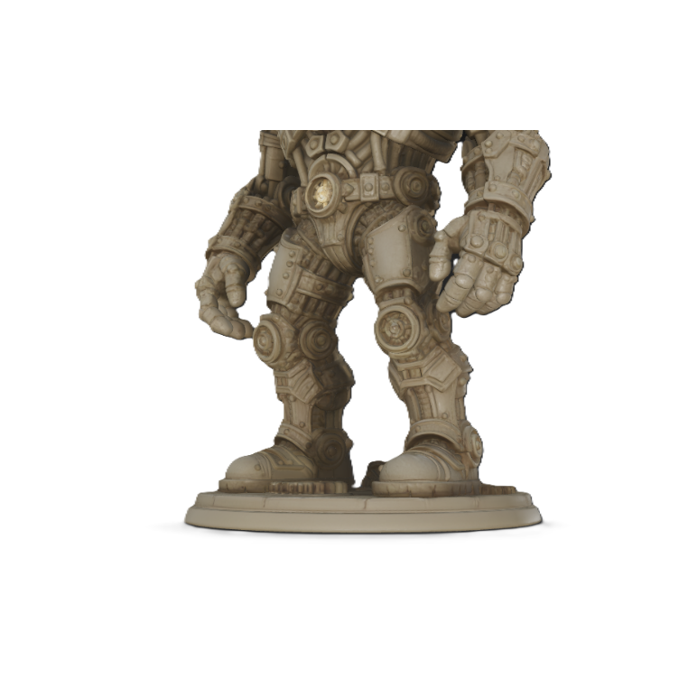 Sculpture de collection imprimée en 3D du monstre de Frankenstein Steampunk, édition limitée