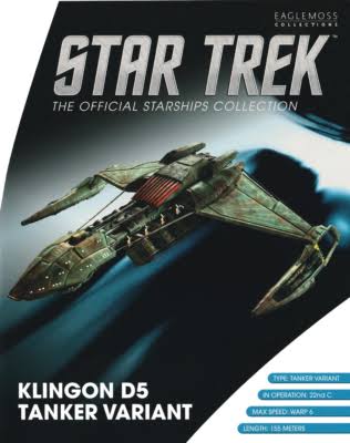 Star Trek Klingon D5 Tanker Variant Eaglemoss Bonus Edition Ship New in Box