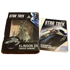 Star Trek Klingon D5 Tanker Variant Eaglemoss Bonus Edition Ship New in Box