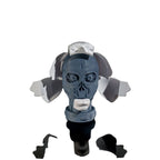 3D Printed Robot Anatomy Head Bust 6.1in Sci-Fi Display Model Art Figure