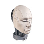 3D Printed Robot Anatomy Head Bust 6.1in Sci-Fi Display Model Art Figure