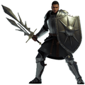 PAGE UNLIMITED KNIGHTS™ Slayerios Knight 3D Model High-Resolution Fantasy Medieval Armor Hero Figure