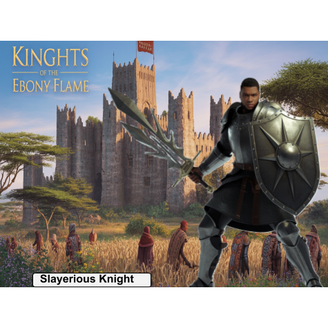 PAGE UNLIMITED KNIGHTS™ Slayerios Knight 3D Model High-Resolution Fantasy Medieval Armor Hero Figure