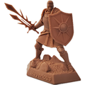 Slayerios Knight Figure 5in 3D Printed Resin Fantasy Armor by PUK