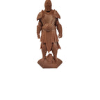 Modèle 3D haute résolution du chevalier Darktanion, figurine de héros en armure médiévale fantastique.