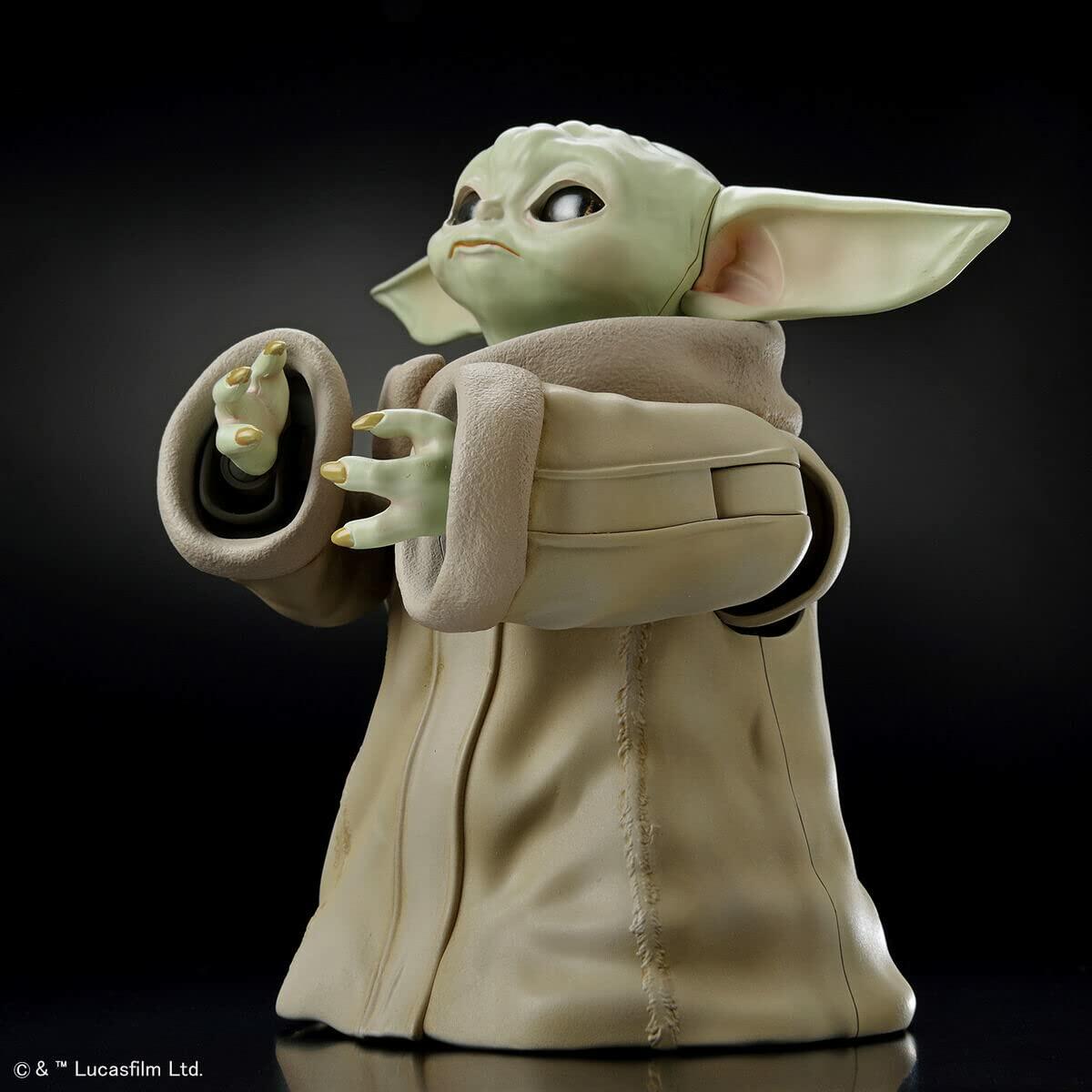 Bandai Hobby - The Mandalorian - Grogu, Bandai Spirits Star Wars Character 1/4 Model Kit