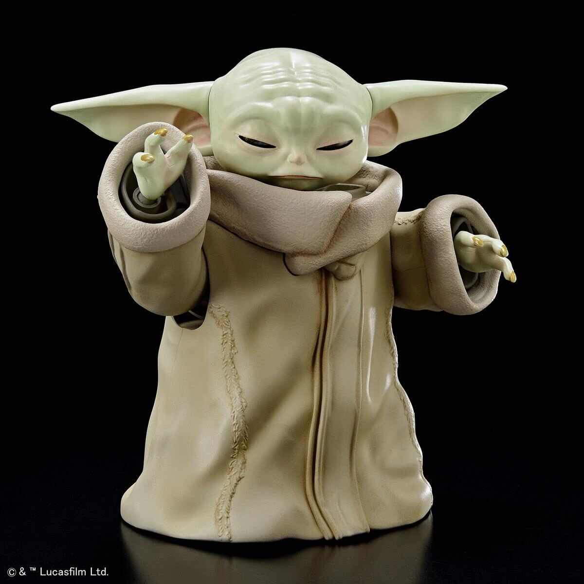 Bandai Hobby - The Mandalorian - Grogu, Bandai Spirits Star Wars Character 1/4 Model Kit