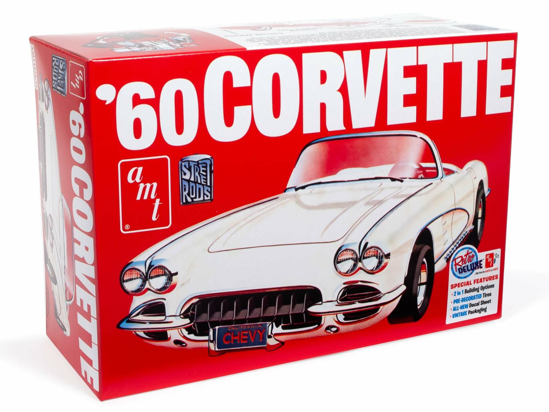 AMT 1960 Chevrolet Corvette 1:25 Scale Model Kit