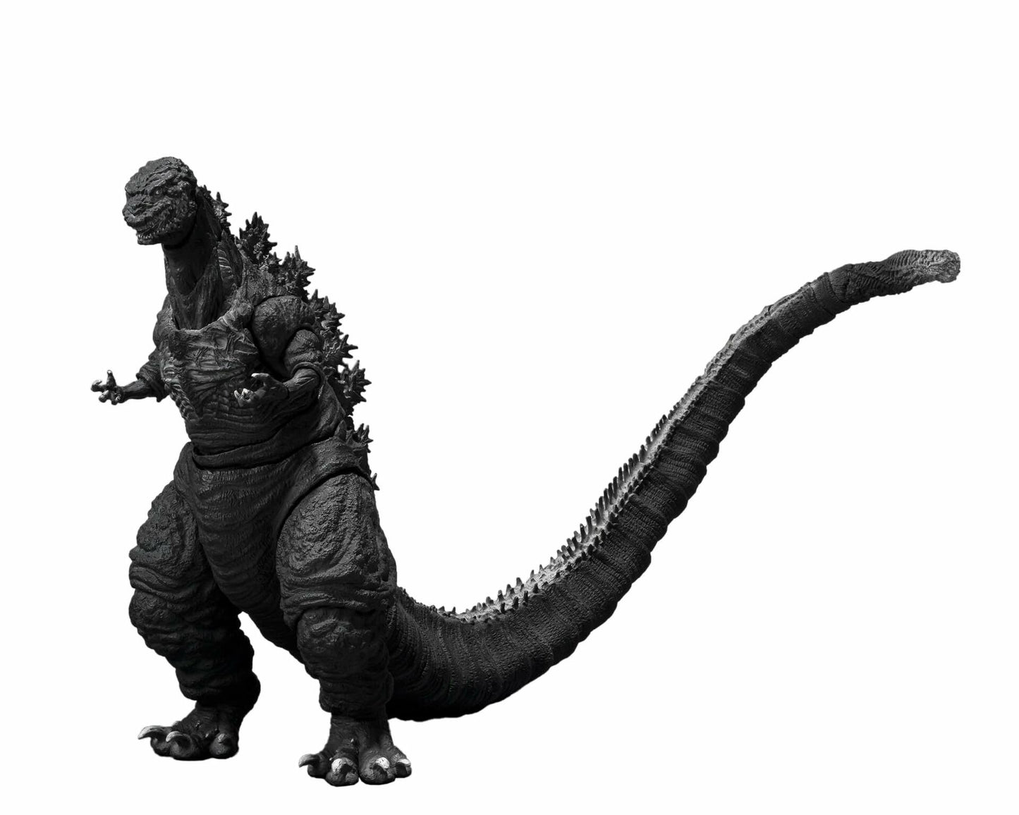 TAMASHII NATIONS - Shin Godzilla - Godzilla [2016] The Fourth ORTHOchromatic Ver., Bandai Spirits S.H.MonsterArts Action Figure