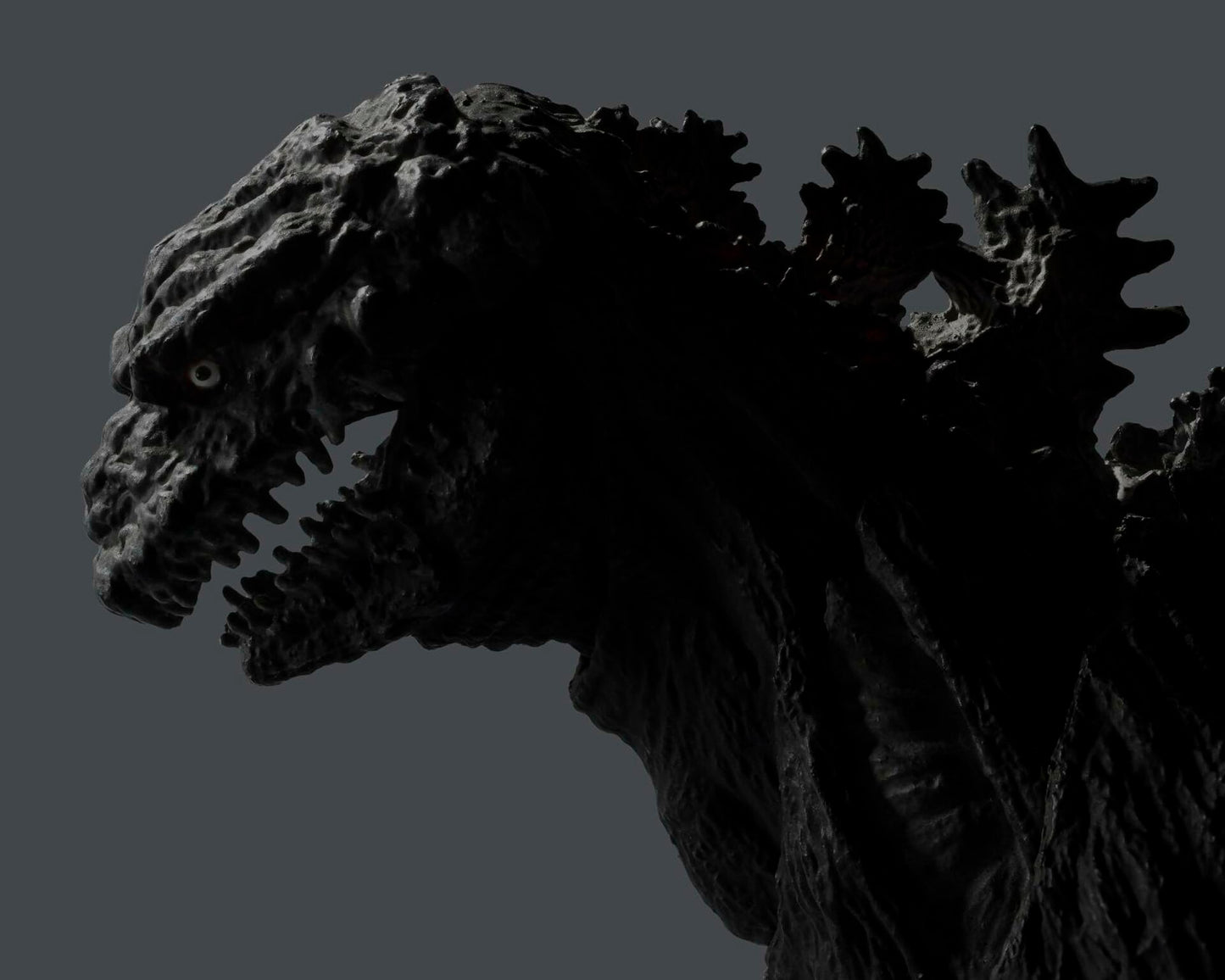 TAMASHII NATIONS - Shin Godzilla - Godzilla [2016] The Fourth ORTHOchromatic Ver., Bandai Spirits S.H.MonsterArts Action Figure