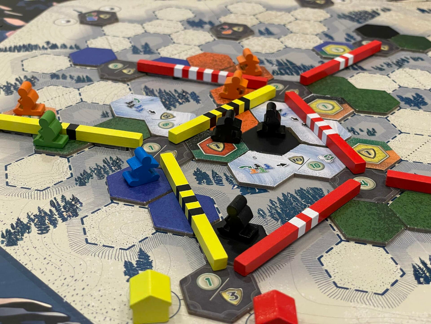 Alpenglow: The Ski Resort Board Game | Fun Strategy Game for Adults and Teens | 2-5 Players | Includes Apres Ski Expansion