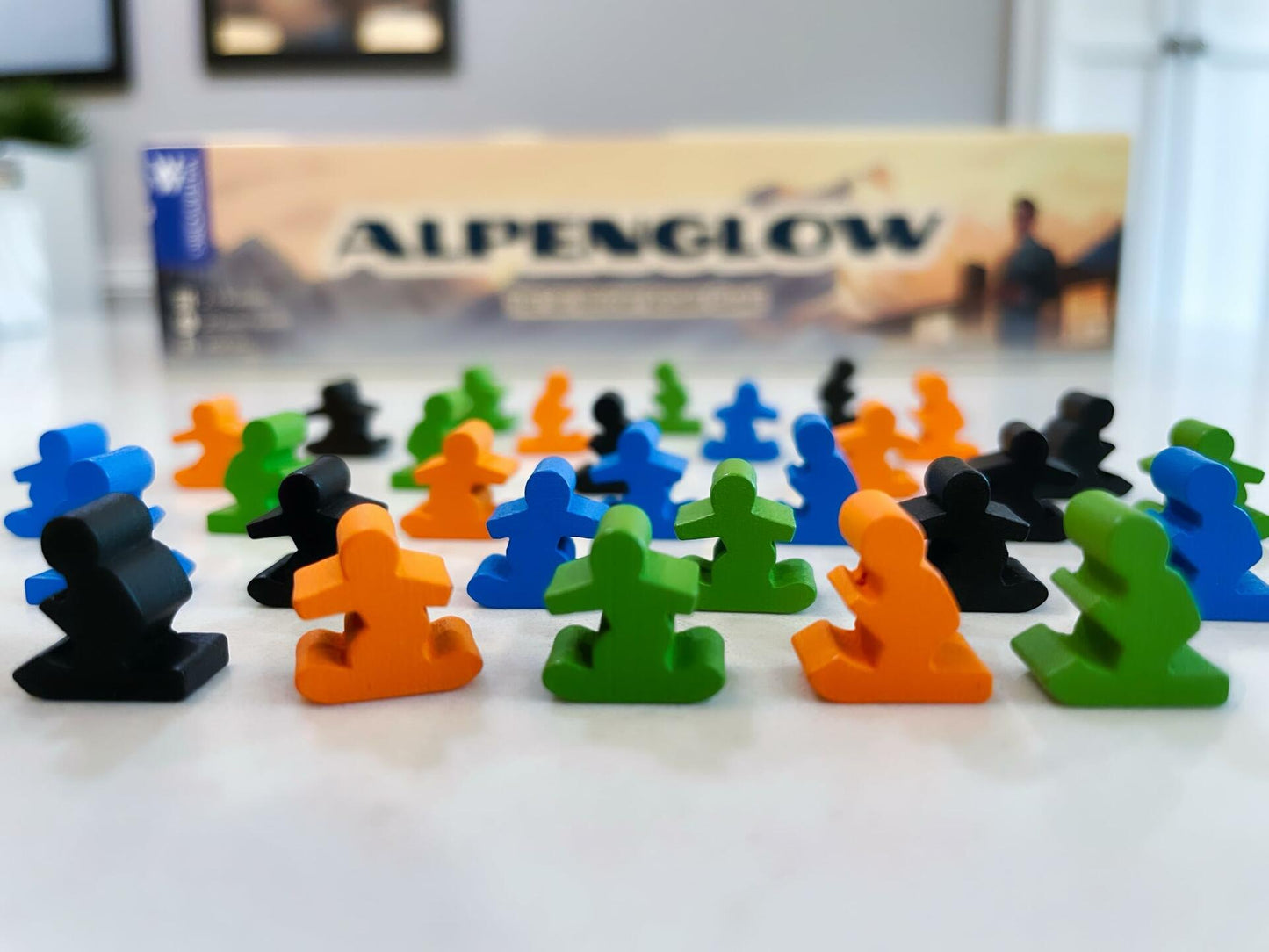 Alpenglow: The Ski Resort Board Game | Fun Strategy Game for Adults and Teens | 2-5 Players | Includes Apres Ski Expansion