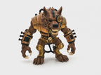 Steampunk Wolf Monster 7in 3D Printed Fantasy Figure PAGE UNLIMITED KNIGHTS